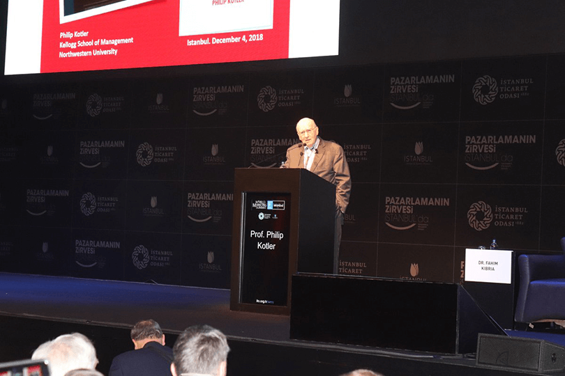 Philip Kotler World Marketing Summit Istanbul'da Konuştu