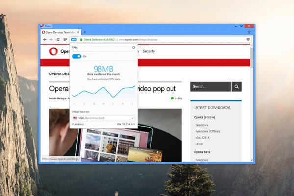 Opera VPN ile Yasak Sitelere Nasıl Girilir?