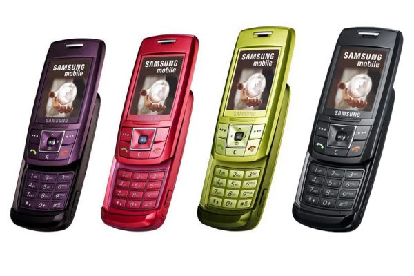 Telefon Modelleri - Samsung E250