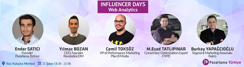 Web Analytics Pazarlama Türkiye Influencer Days